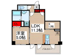 Garden【1階】の間取り