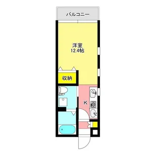 レヴィーナミエ【5階】の間取り