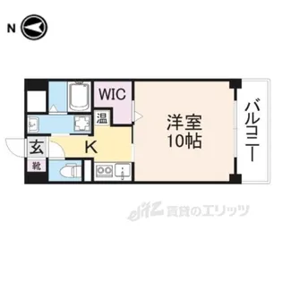 アイリスハイツ8号館【6階】の間取り