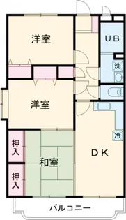 M・カルムマンション【1階】の間取り