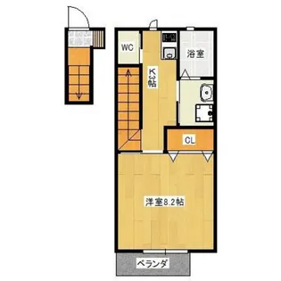 Summa(スーマ)B【2階】の間取り