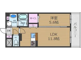 WISTERIA【3階】の間取り
