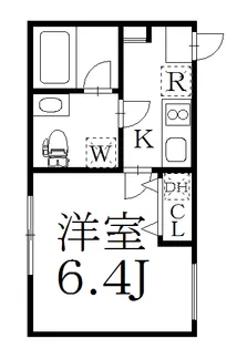 VERT COURT KOUENJI EAST【4階】の間取り