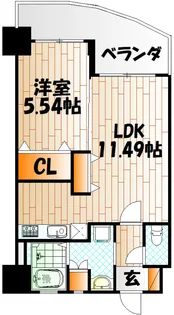 サンシャインII【8階】の間取り