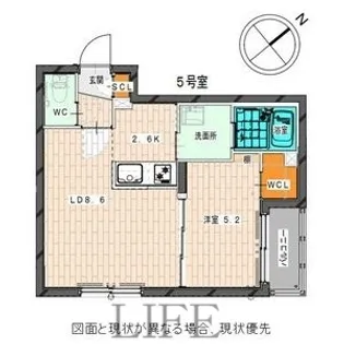 BASE SHIROISHI【3階】の間取り