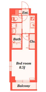 PRIMROSE【1階】の間取り