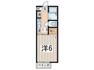 ヒルトップ金沢文庫I【2階】の間取り