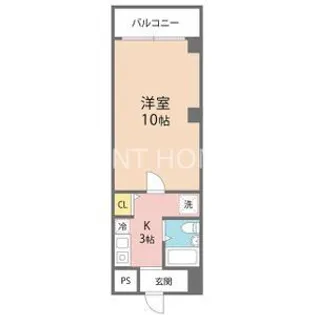 ベルハイム八尾【3階】の間取り