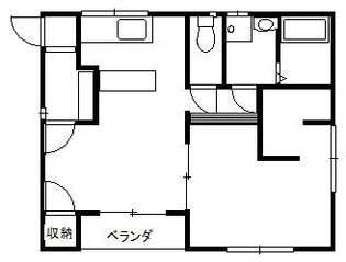 坂野コーポ2【2階】の間取り