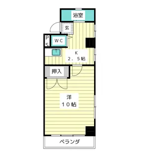 アーバンライフ牧の里【3階】の間取り