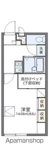 レオパレスSweet【1階】の間取り