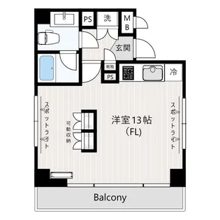 エルカミーノ【3階】の間取り