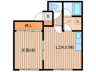 エクセルポ-ト21【2階】の間取り
