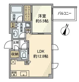 シティハウス文京小日向【2階】の間取り