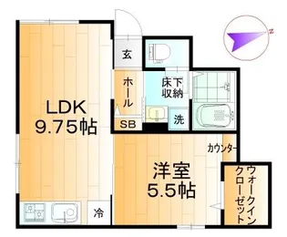 T’s Futuro【1階】の間取り