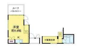 モデリアブリュット北参道【4階】の間取り