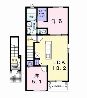 サンリット・Y II【2階】の間取り