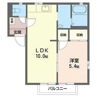 メゾン畑沢【1階】の間取り