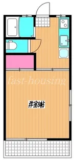 ハトヤハイム【1階】の間取り