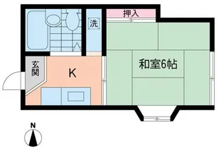 ハイムユニバース【2階】の間取り
