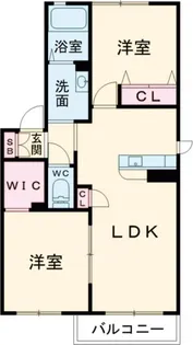 シャーメゾン【2階】の間取り