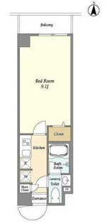 アルファコート下赤塚【4階】の間取り