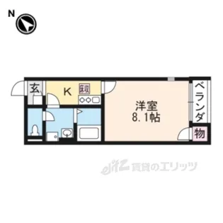 レオネクストスワンコート3【2階】の間取り