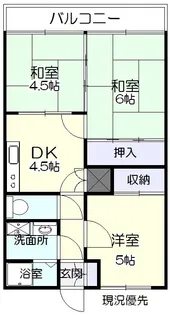 リオ学園1号館【3階】の間取り