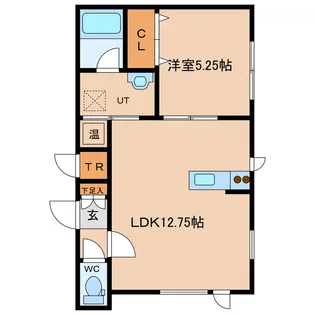 Le Ciel.N【1階】の間取り