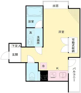 FLAT-T 丸寳舎【1階】の間取り