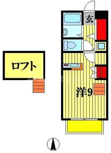 ワコーレエレガンス馬橋【2階】の間取り