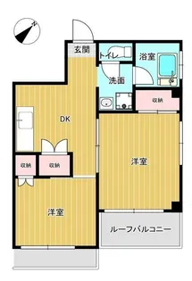 ファミールカワセ【4階】の間取り