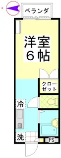 ピア樹III【2階】の間取り