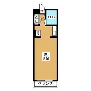 マリモフラッツ【2階】の間取り