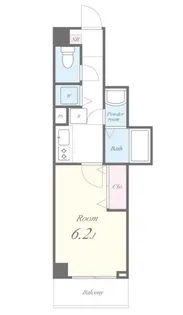 眩燈館【2階】の間取り