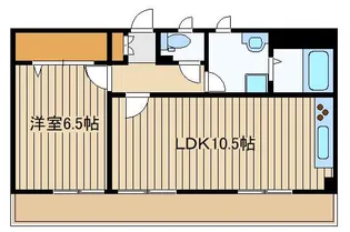 メゾンド下屋敷ワン【3階】の間取り