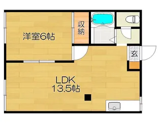 サンロレンツォ【1階】の間取り