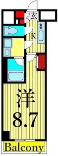 デルックス田端【6階】の間取り