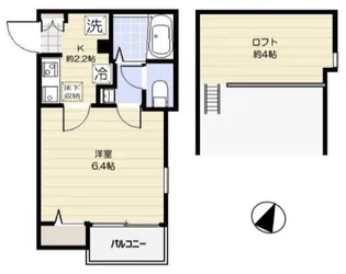アーブル目黒【3階】の間取り