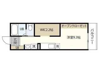 GRACE西栄 Annex【3階】の間取り