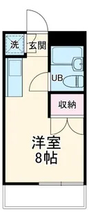 サンライト日吉【1階】の間取り