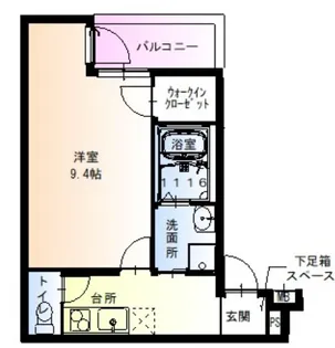 フジパレス太子橋V番館【2階】の間取り