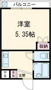 キャピタル5【3階】の間取り