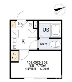 Tino【3階】の間取り
