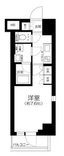 クレヴィスタ多摩川六郷【3階】の間取り