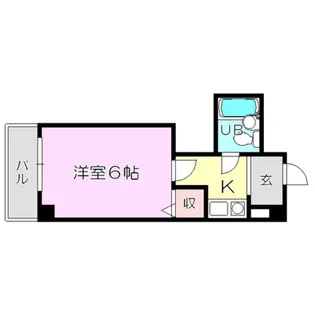 ハイム淡路【3階】の間取り