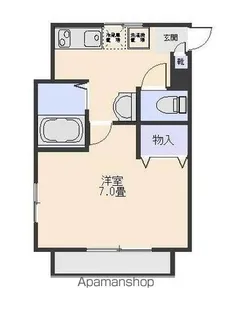 セガサキGハイム【2階】の間取り