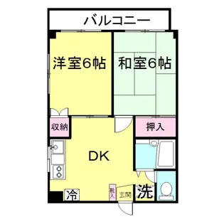 アントレー川崎第二【2階】の間取り