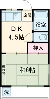第2サンコーポ【1階】の間取り