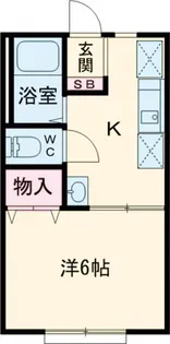メゾン小原II【2階】の間取り